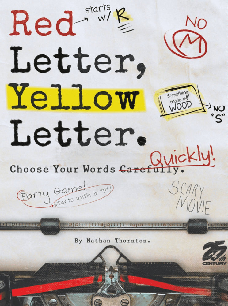 Red Letter, Yellow Letter