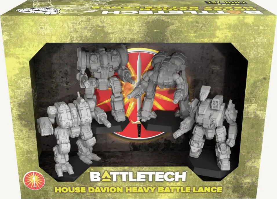 Battletech: Davion Heavy Battle Lance