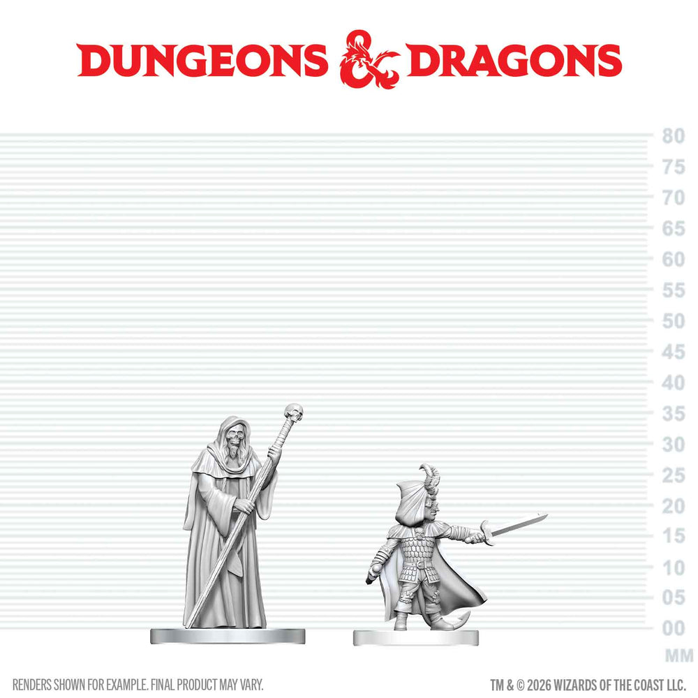 D&D Mini (W29): Cultist of Bhaal & Cultist of Myrkul