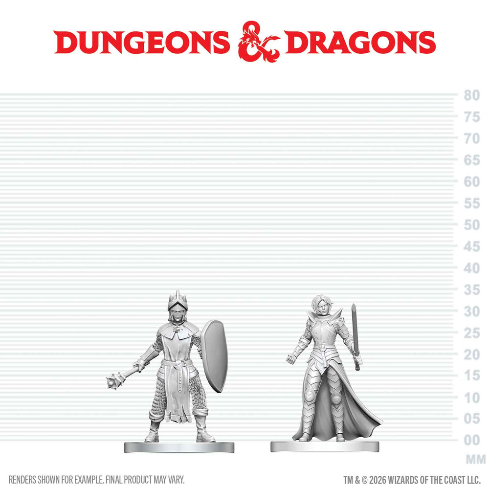 D&D Mini (W29): Black Gauntlet & Zhentilar Paladin of Bane