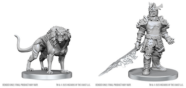 D&D Mini (W28): Hell Hound & Narzugon