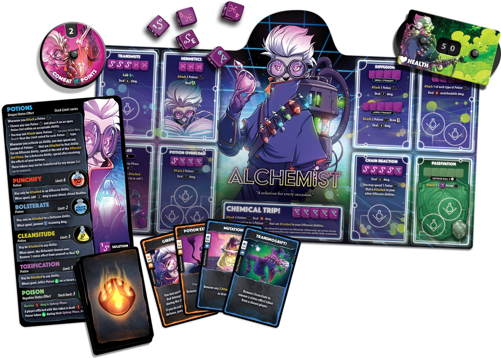 Dice Throne Hero Pack: Alchemist