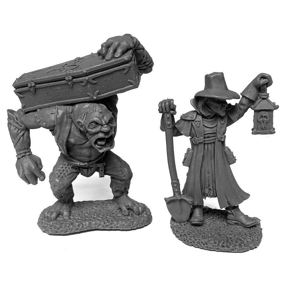 Reaper Minis: Legends - Gravedigger & Henchman