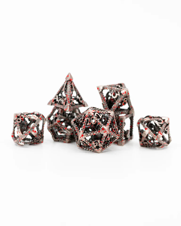 Hollow Metal RPG Dice Set: Scylla's Rage