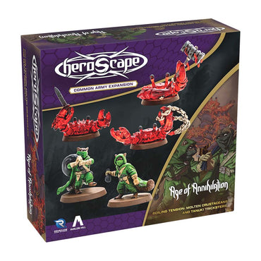 Heroscape: Molten Crustaceans & Tanuki Tricksters