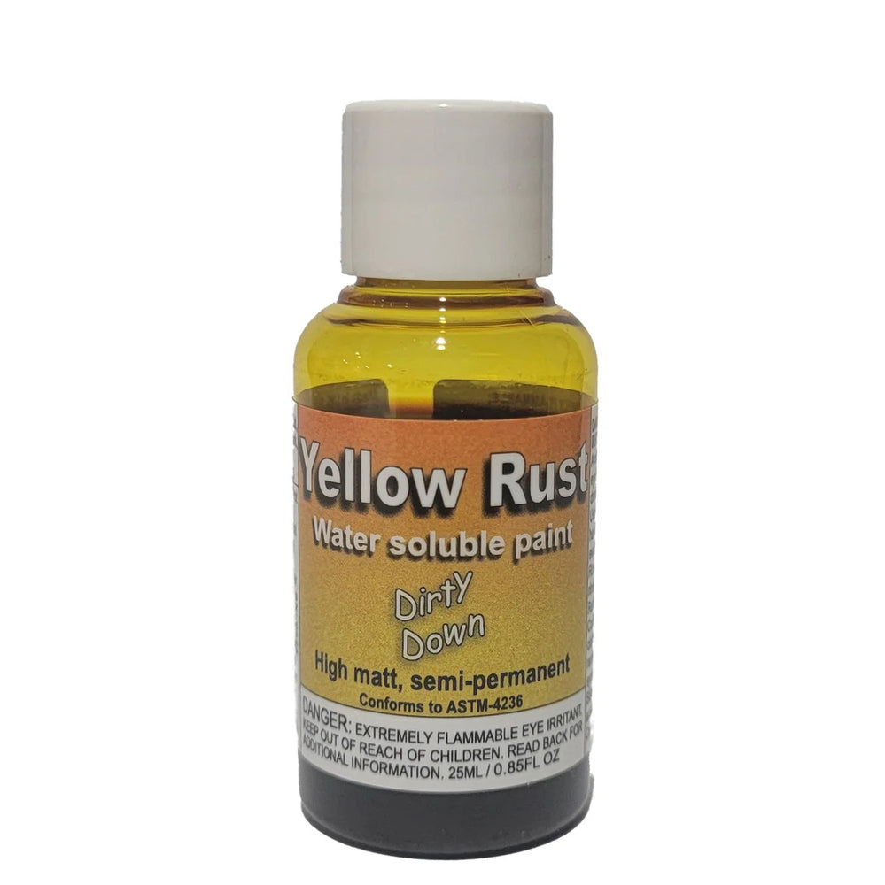 Dirty Down Effect Paint: Yellow Rust