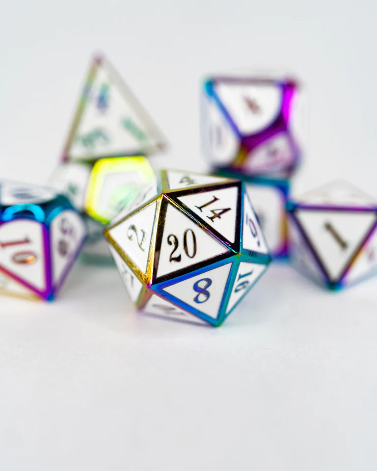 Metal RPG Dice Set: Zirah