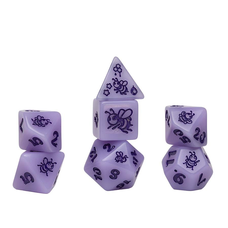 RPG Dice Set: Royal Nectar