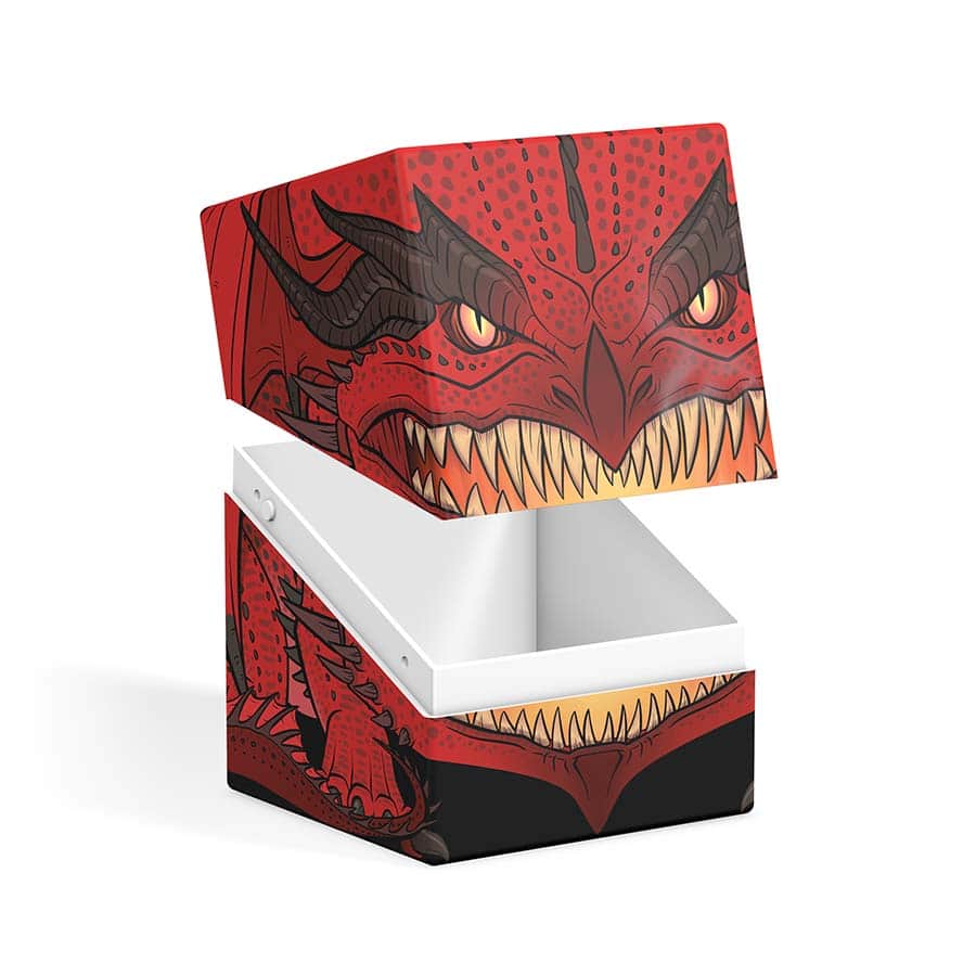 Squaroes Deck Box: Red Dragon
