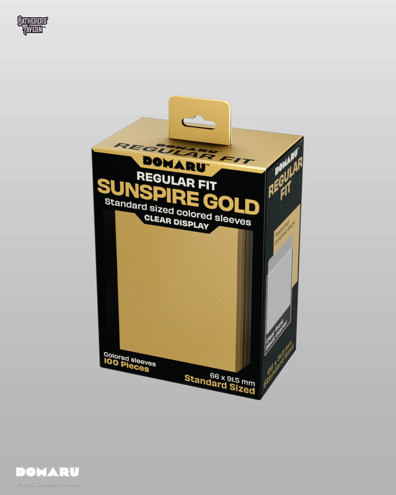 Gatherers Tavern Domaru Sleeves - Sunspire Gold