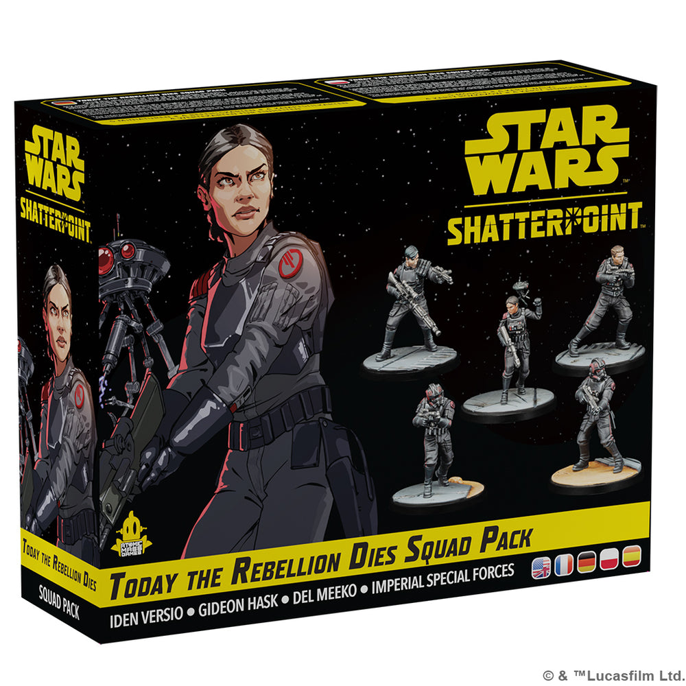 Star Wars Shatterpoint: Today the Rebellion Dies - Iden Versio Squad Pack