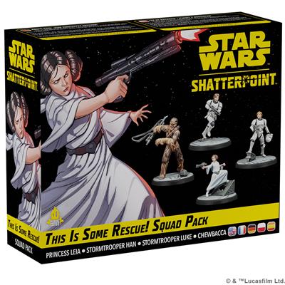 Star Wars Shatterpoint: This is Some Rescue - Princess Leia Squad Pack