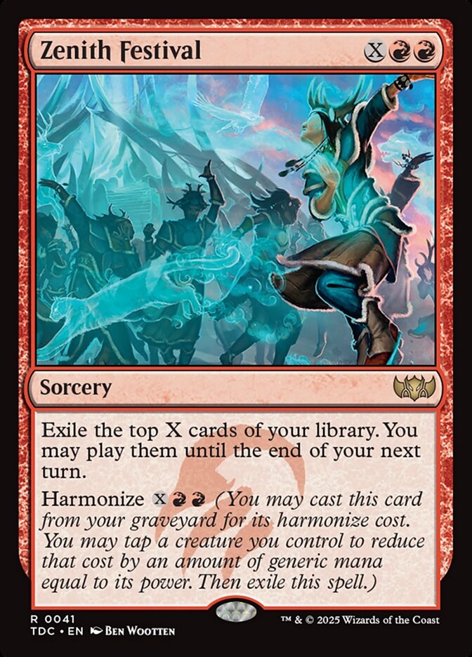Zenith Festival [Tarkir: Dragonstorm Commander]