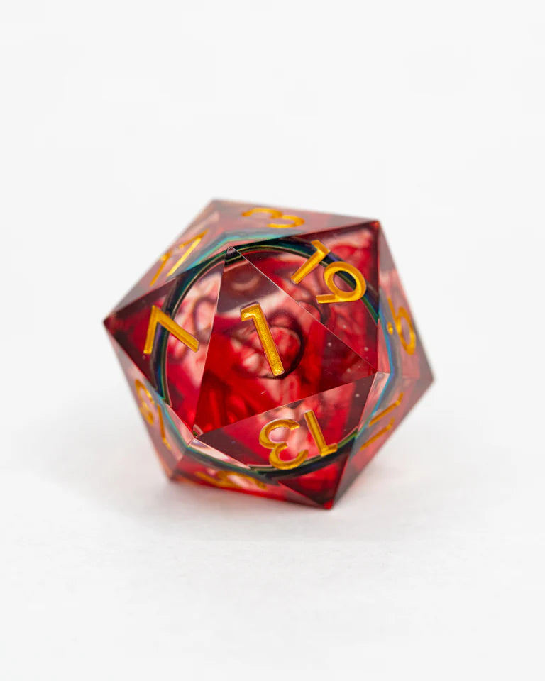33mm Sharp Edge D20: One Ring To Rule Them All