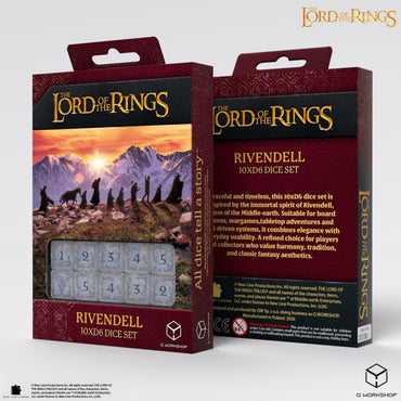 The Lord Of The Rings: Rivendell 10XD6 Dice Set
