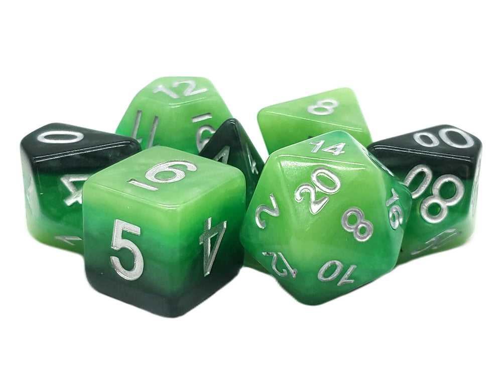 RPG Dice Set: Gradients - Treetop Canopy