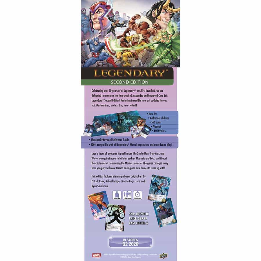 Legendary: Marvel Core Set (2nd Edition)
