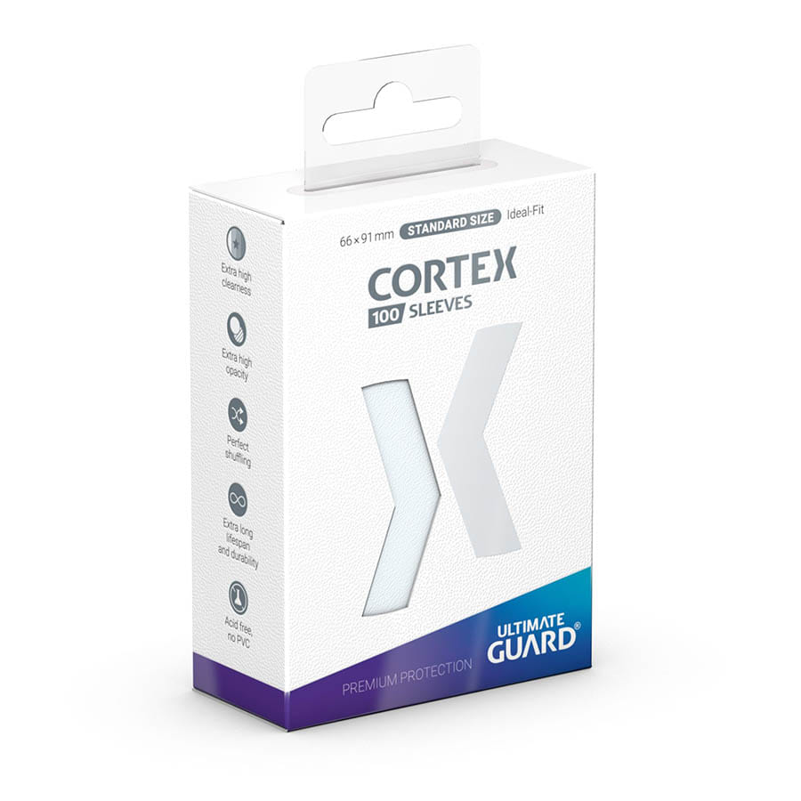 Cortex Sleeves: Standard Size Matte - Transparent (100)