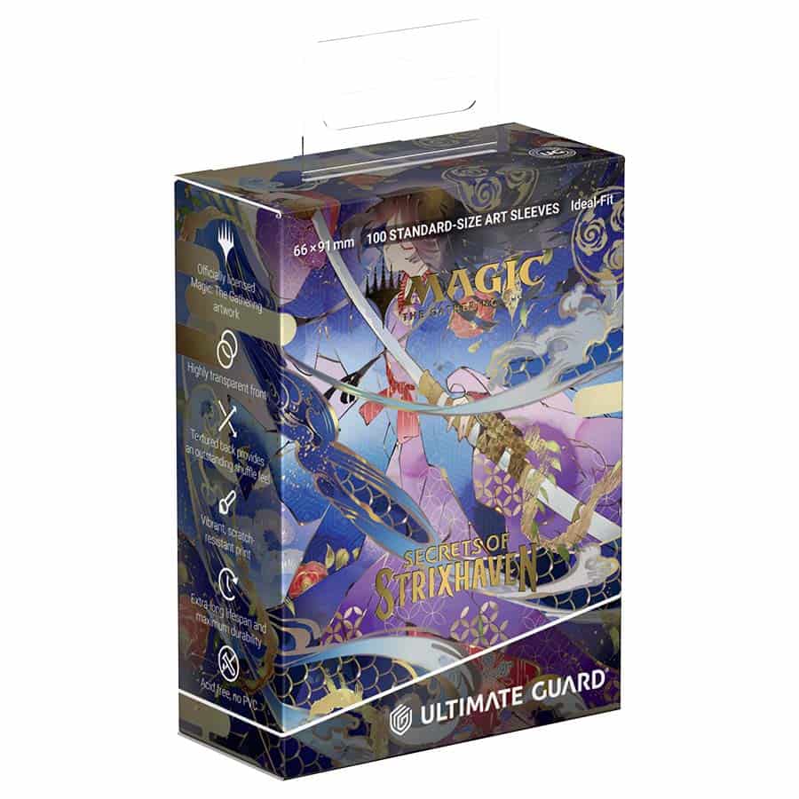 Ultimate Guard Sleeves: Secrets of Strixhaven - Japanese Force of Will (100ct)