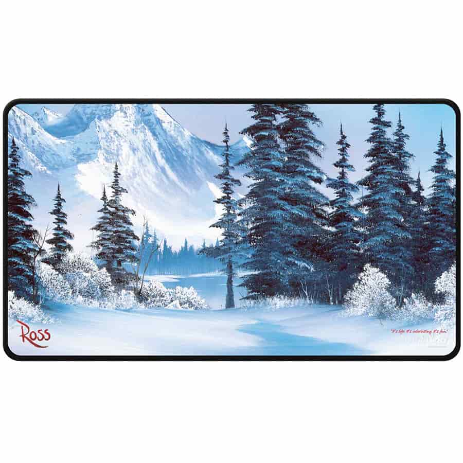 Bob Ross Playmat: Winter Paradise