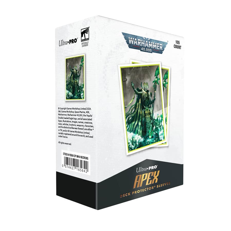 Apex Deck Protector Sleeves: Necrons (105ct)