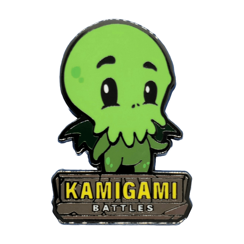 Enamel Pin: Kamigami Chibi Cthulhu