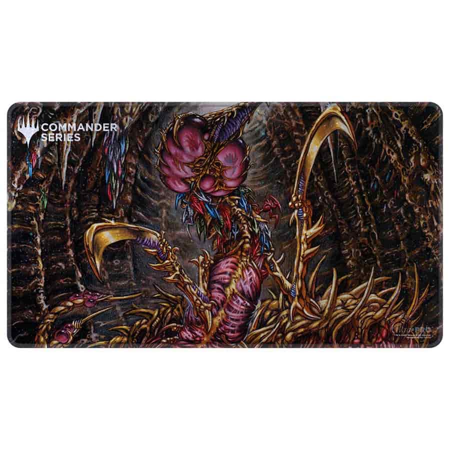 Commander Series 6 Playmat: Holofoil Stitched Edge - Sliver Queen