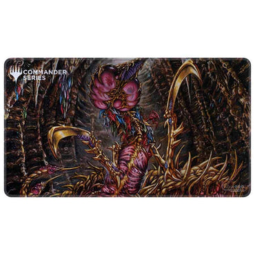 Commander Series 6 Playmat: Holofoil Stitched Edge - Sliver Queen
