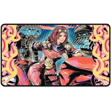 Aetherdrift Playmat: Chandra, Spark Hunter