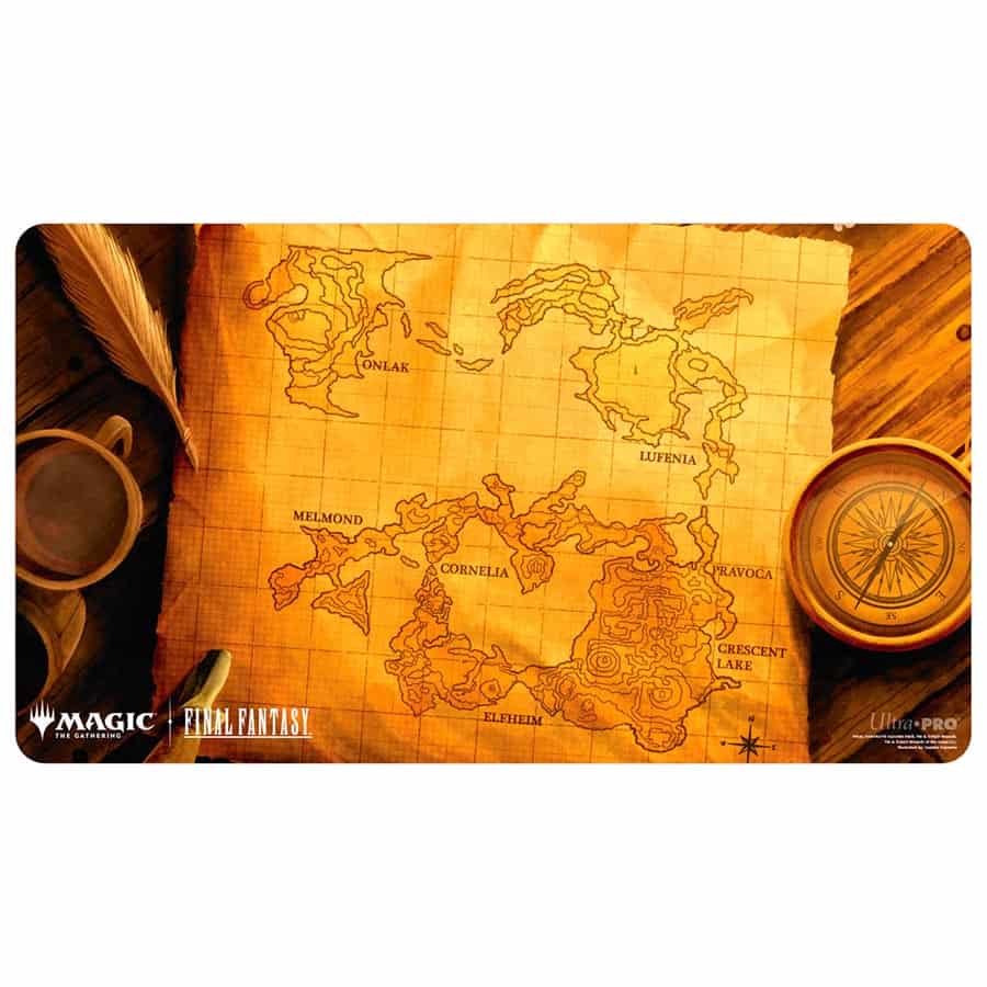 Final Fantasy Playmat: World Map