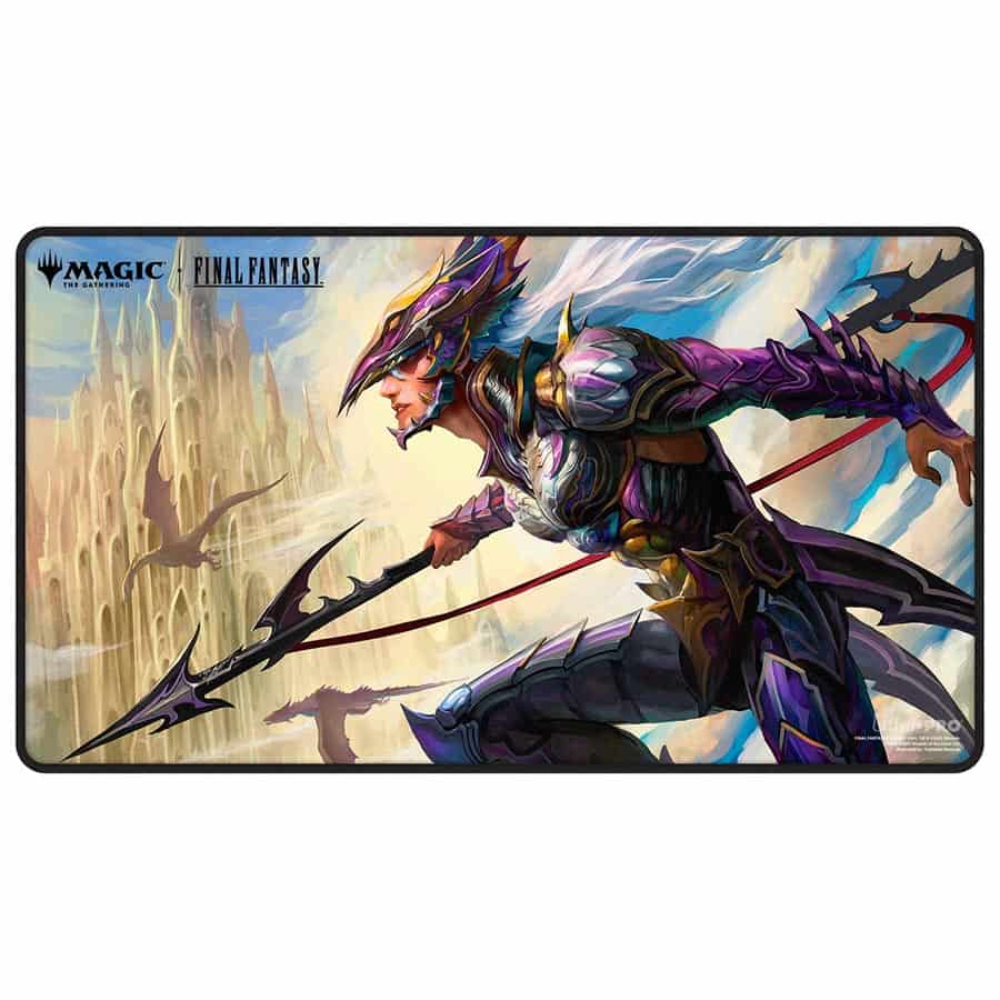 Universes Beyond: Final Fantasy Stitched Playmat - Kain, Traitorous Dragoon