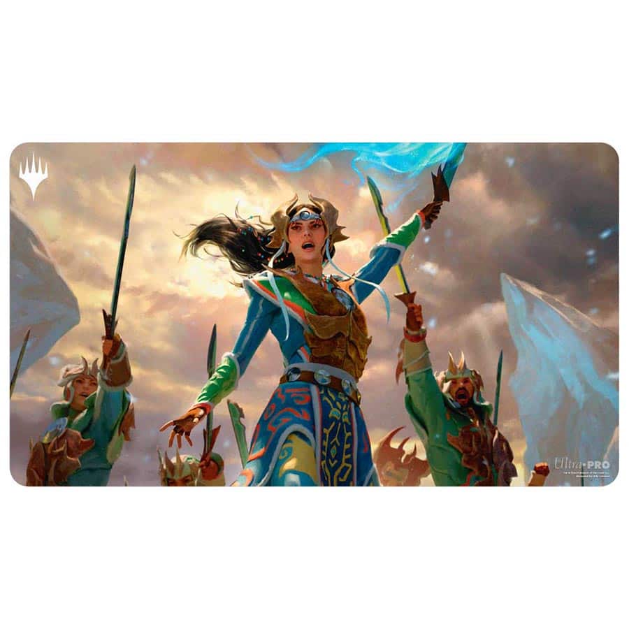 Tarkir: Dragonstorm Playmat - Eshki, Temur's Roar
