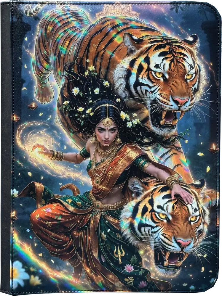 Maggot Labs Zippered Binder (9-Pocket): Vajra the Jasmine Tigress