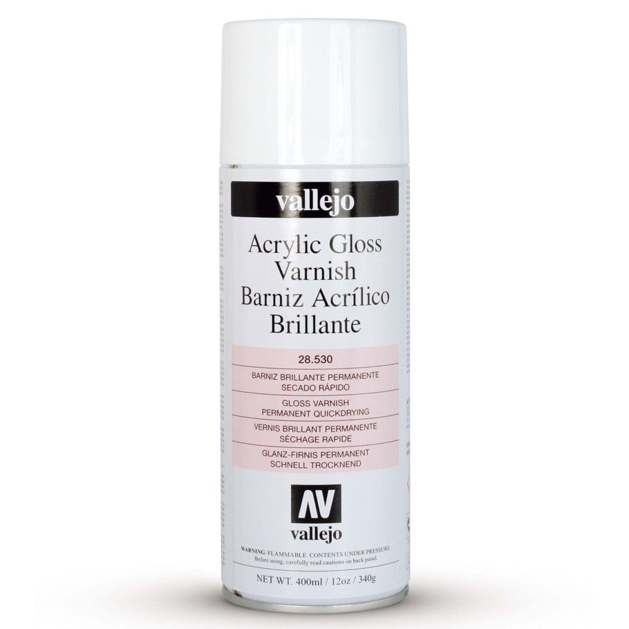 Vallejo Hobby Spray: Gloss Varnish