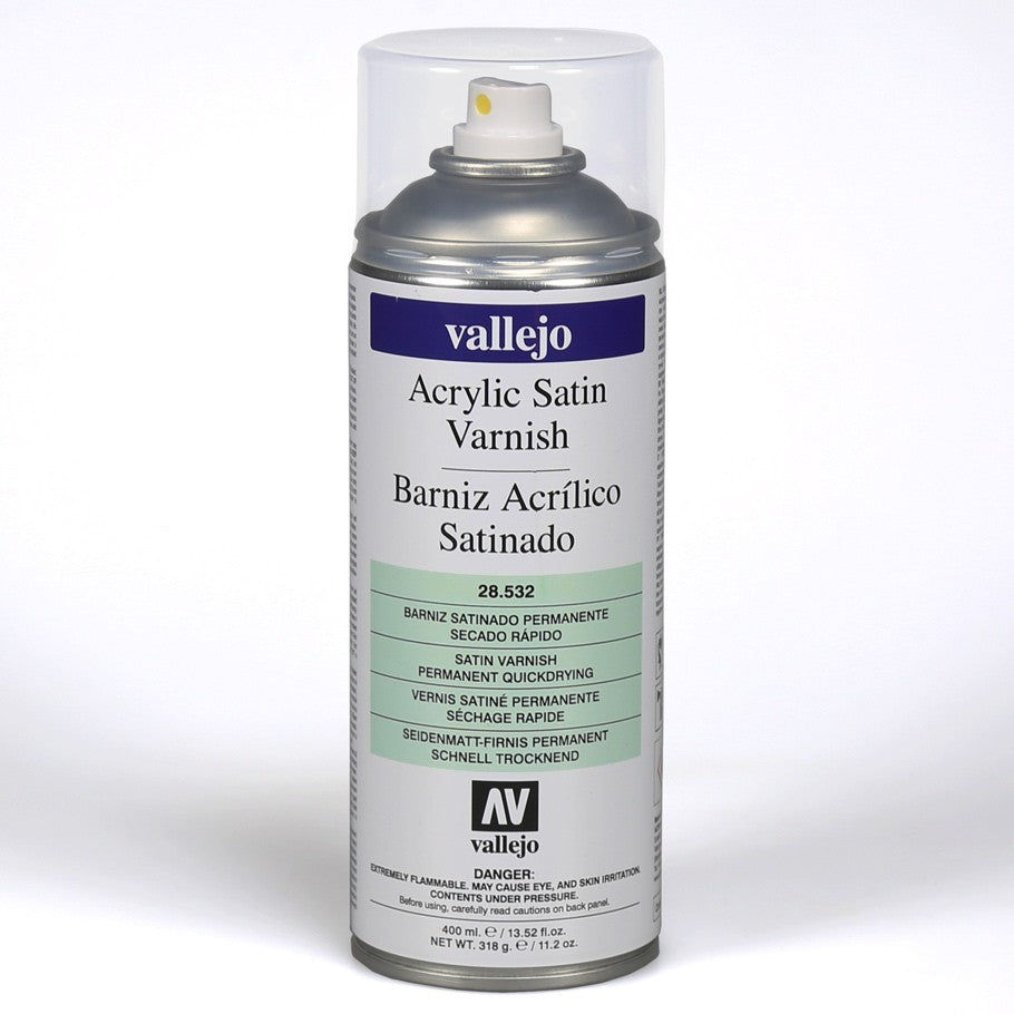 Vallejo Hobby Spray: Satin Varnish