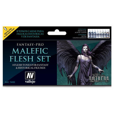 Fantasy Pro: Malefic Flesh Paint Set