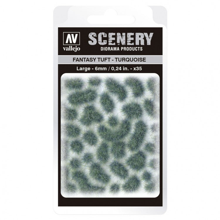 Fantasy Tuft: Turquoise (Large)