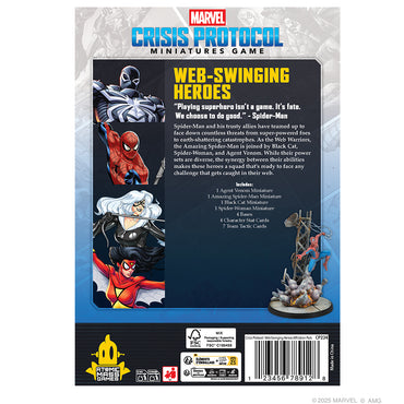 Marvel: Crisis Protocol - Web-Swinging Heroes Affiliation Pack