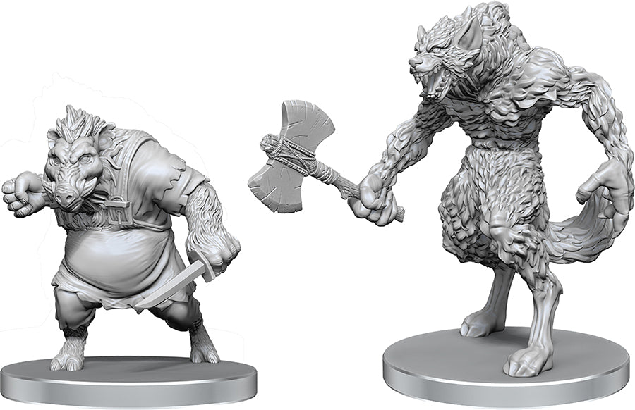 Pathfinder Mini (W26): Werewolf & Wereboar