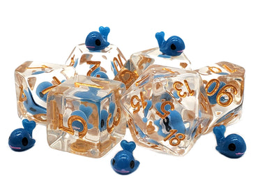 RPG Dice Set: Animal Kingdom - Baby Whale