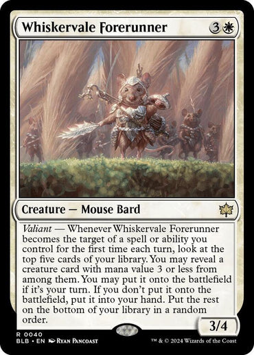Whiskervale Forerunner [Bloomburrow]
