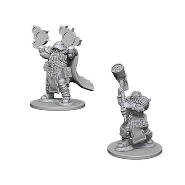 D&D Mini (W02): Male Dwarf Cleric