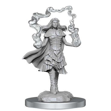 D&D Mini (W21): Dark Spellcaster & Flameskulls