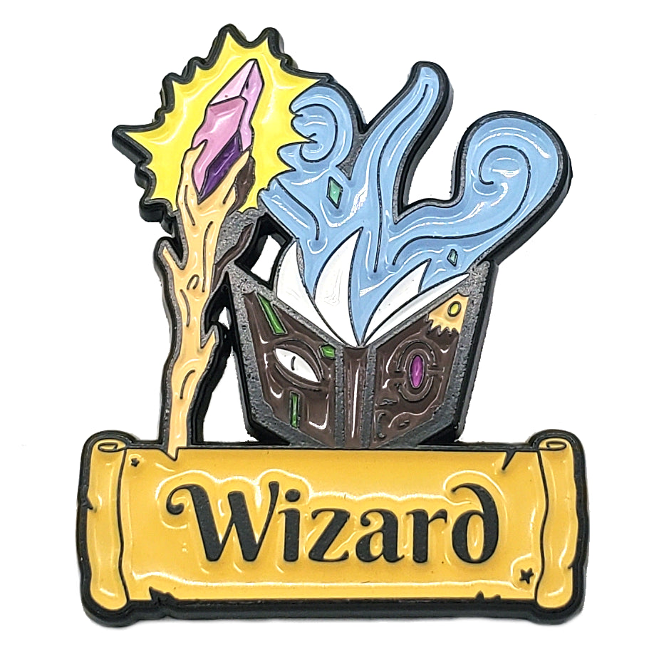 Enamel Pin: Wizard