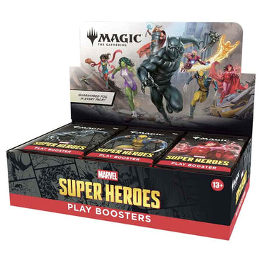 Marvel Super Heroes: Play Booster Box