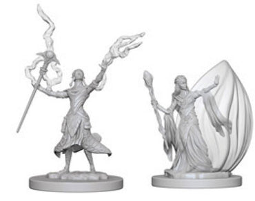 D&D Mini (W03): Female Elf Wizard