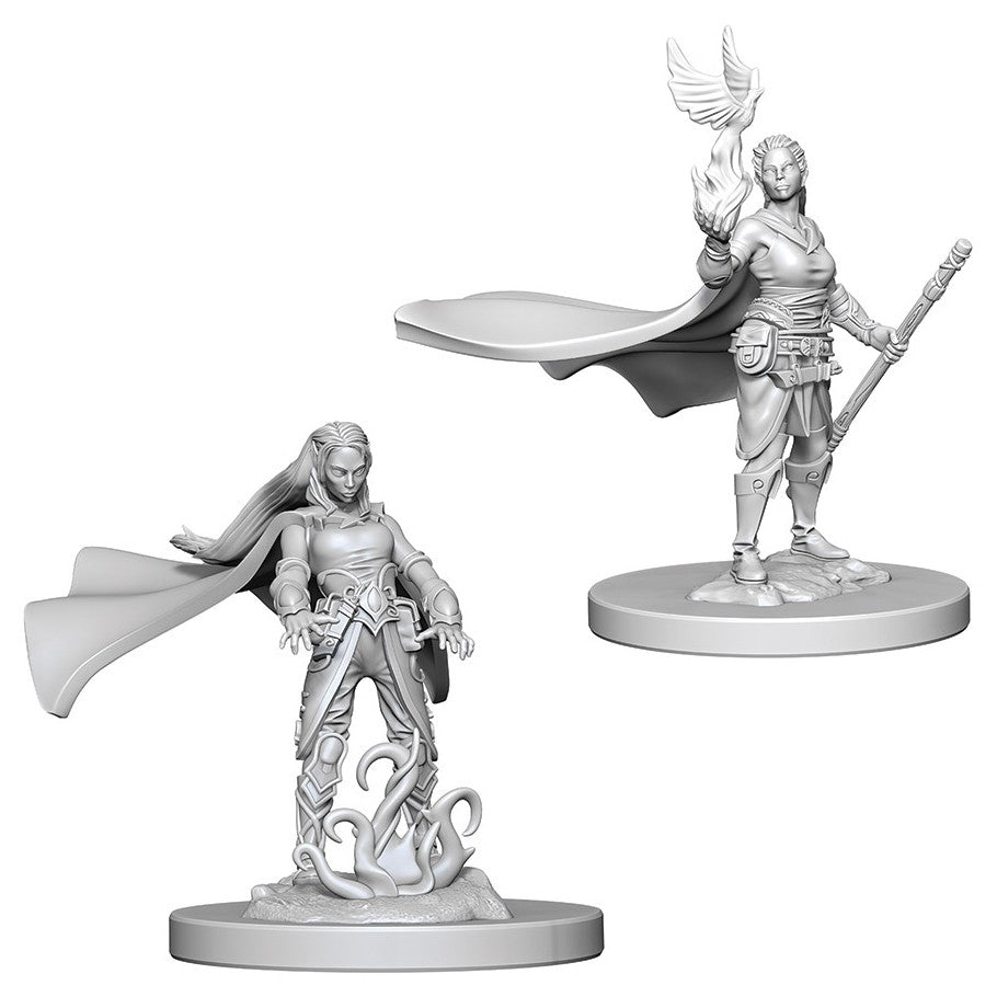 D&D Mini (W04): Female Elf Druid