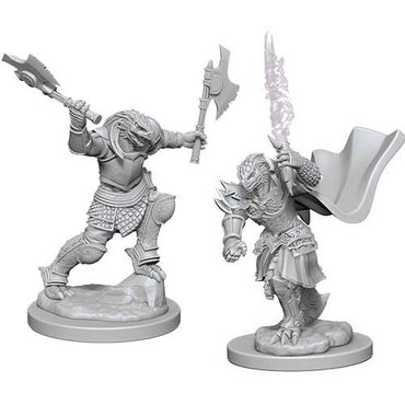 D&D Mini (W04): Female Dragonborn Fighter