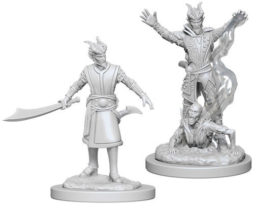 D&D Mini (W06): Male Tiefling Warlock