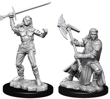 D&D Minis: Female Half-Orc Fighter (W7)